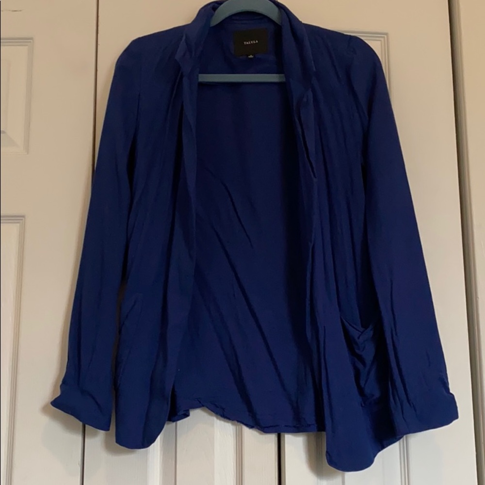 Blue Talula Cotton Blazer